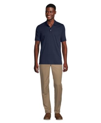 School Uniform Men's Short Sleeve Interlock Polo Shirt