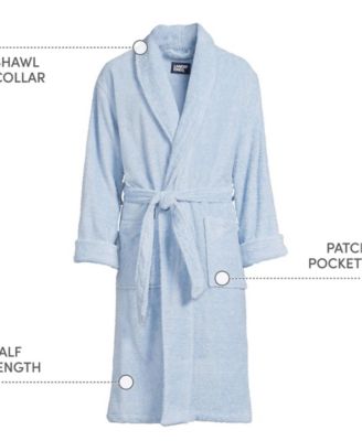 Men's Calf Length Turkish Terry Robe