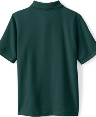Girls Short Sleeve Mesh Polo Shirt
