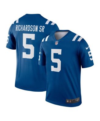 Nike - Men's Anthony Richardson Sr. Royal Indianapolis Colts Legend Player Performance Jersey