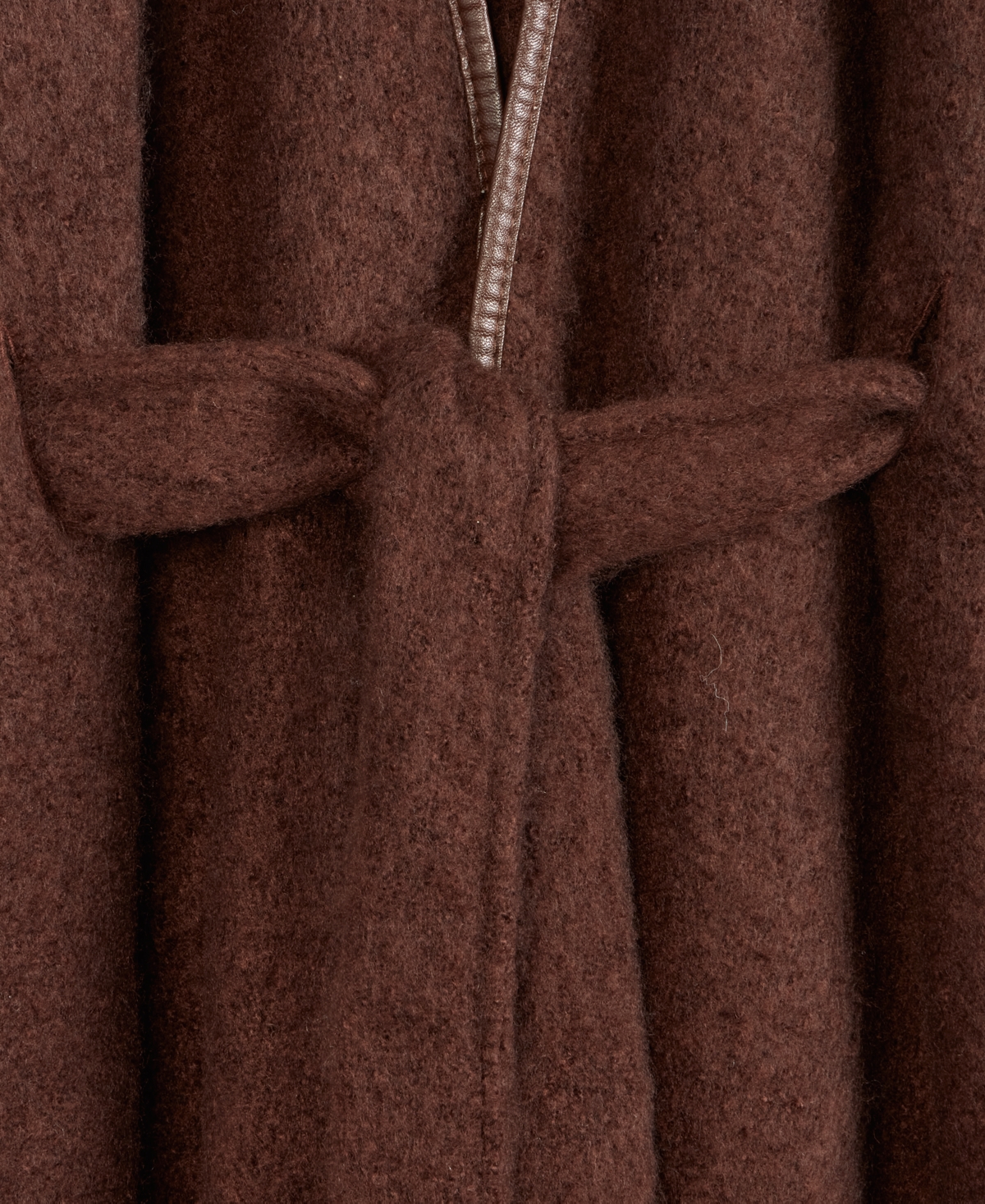 Inc International Concepts Cozy Belted Ruana Topper, Macy's Exclusive In Brown