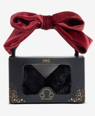 I.N.C. International Concepts - Velvet Bow Earmuff Gift Box