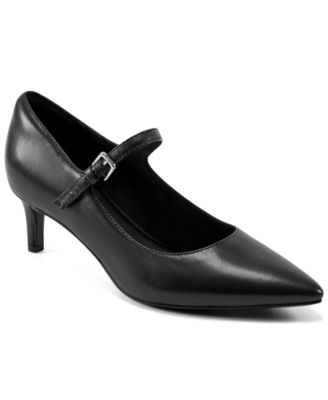 Rockport - Women's Chase Mary Jane Pointed-Toe Pumps