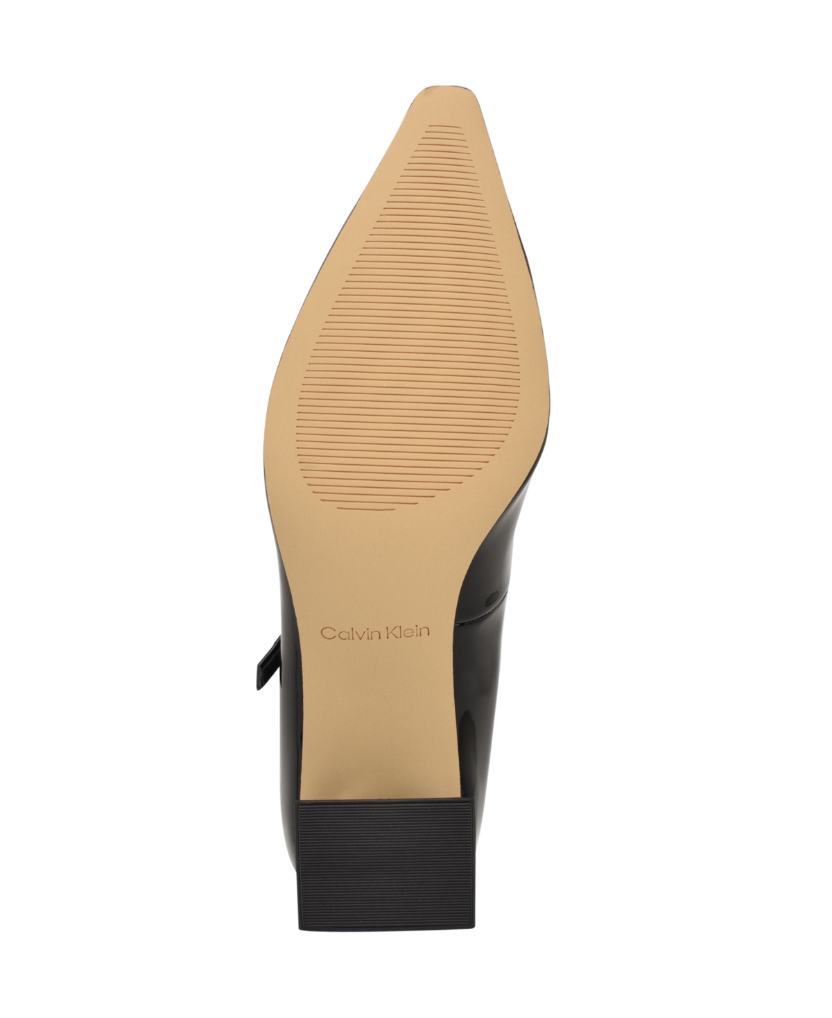 Calvin Klein Women's Naprina Block Heel Mary Jane Pumps In Black