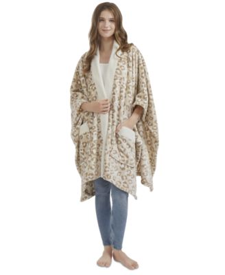 Cozy Plush Printed Wrap, 50" x 70", Exclusively at Macy’s