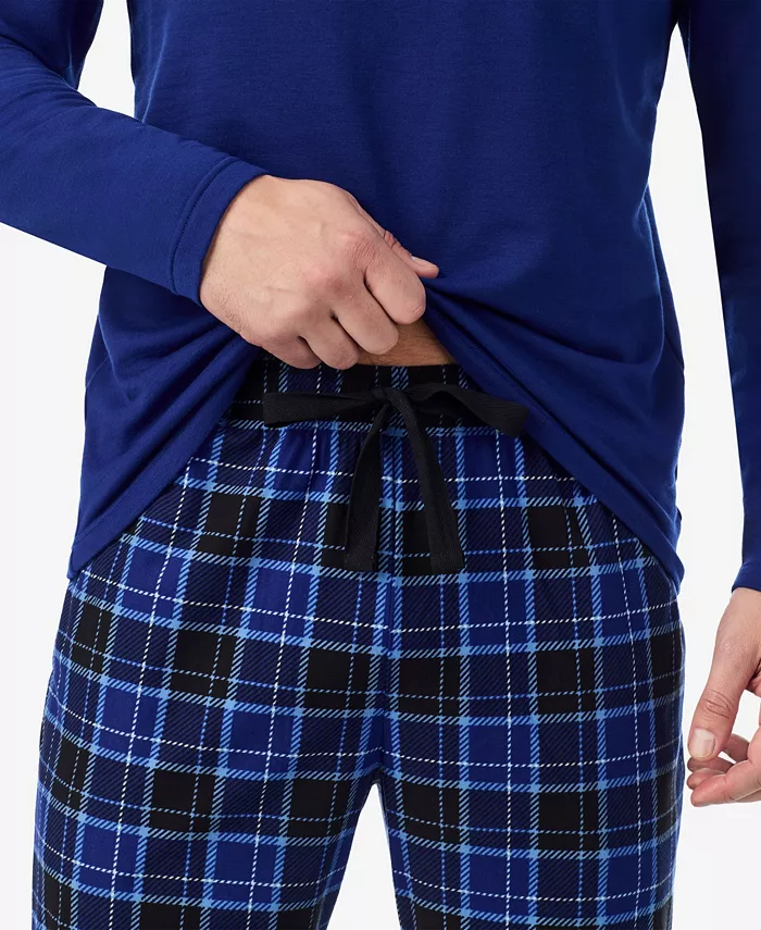 Men's Cozy Lodge Long Sleeve Pajama Set - thumbnail 6