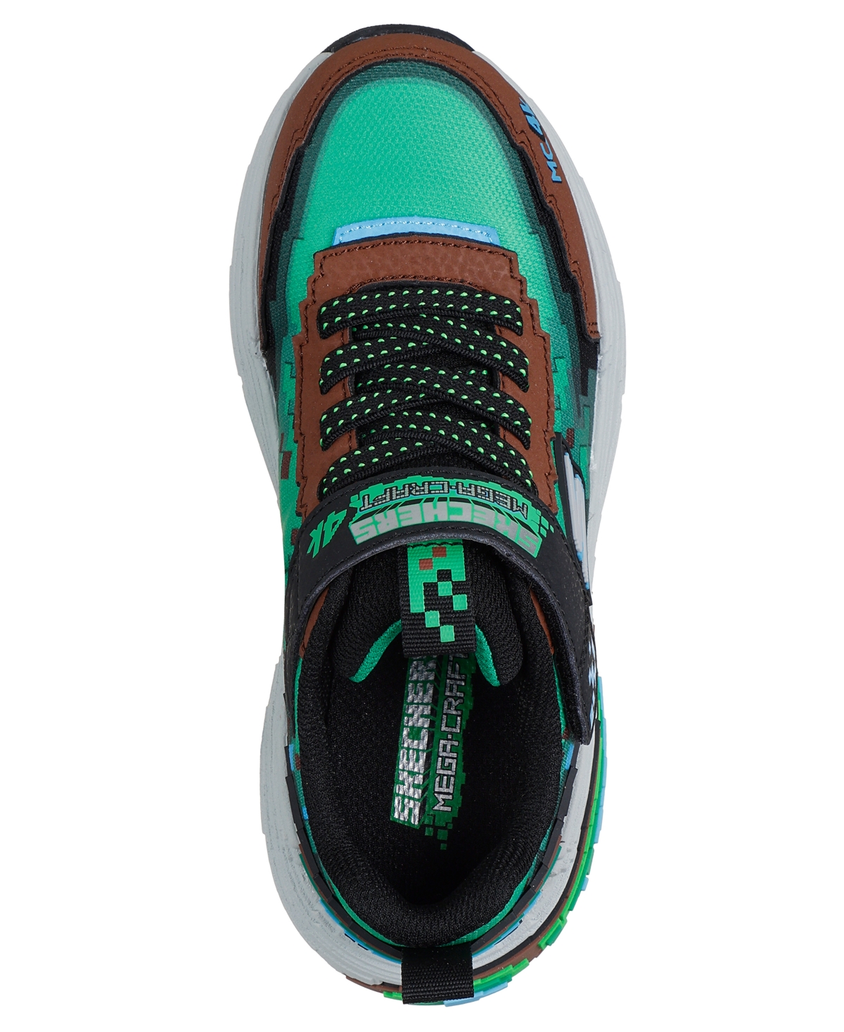 Skechers Little Kids Mega-craft 4k Fastening Strap Casual Sneakers From Finish Line In Multi