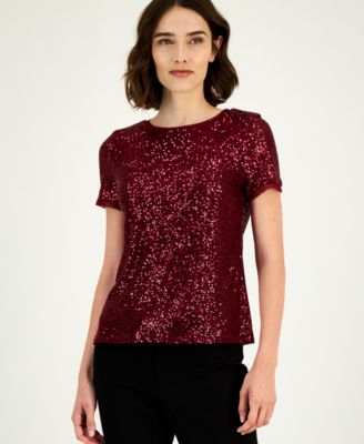 Women's Sequined T-Shirt