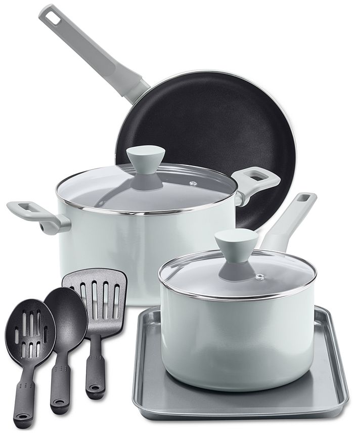 9-Piece Arch Studio Aluminum Nonstick Cookware Set