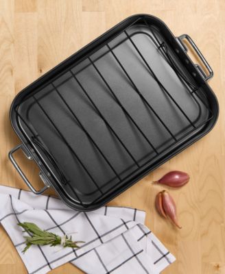 Carbon Steel Nonstick 16" Turkey Roaster, Macy's Exclusive