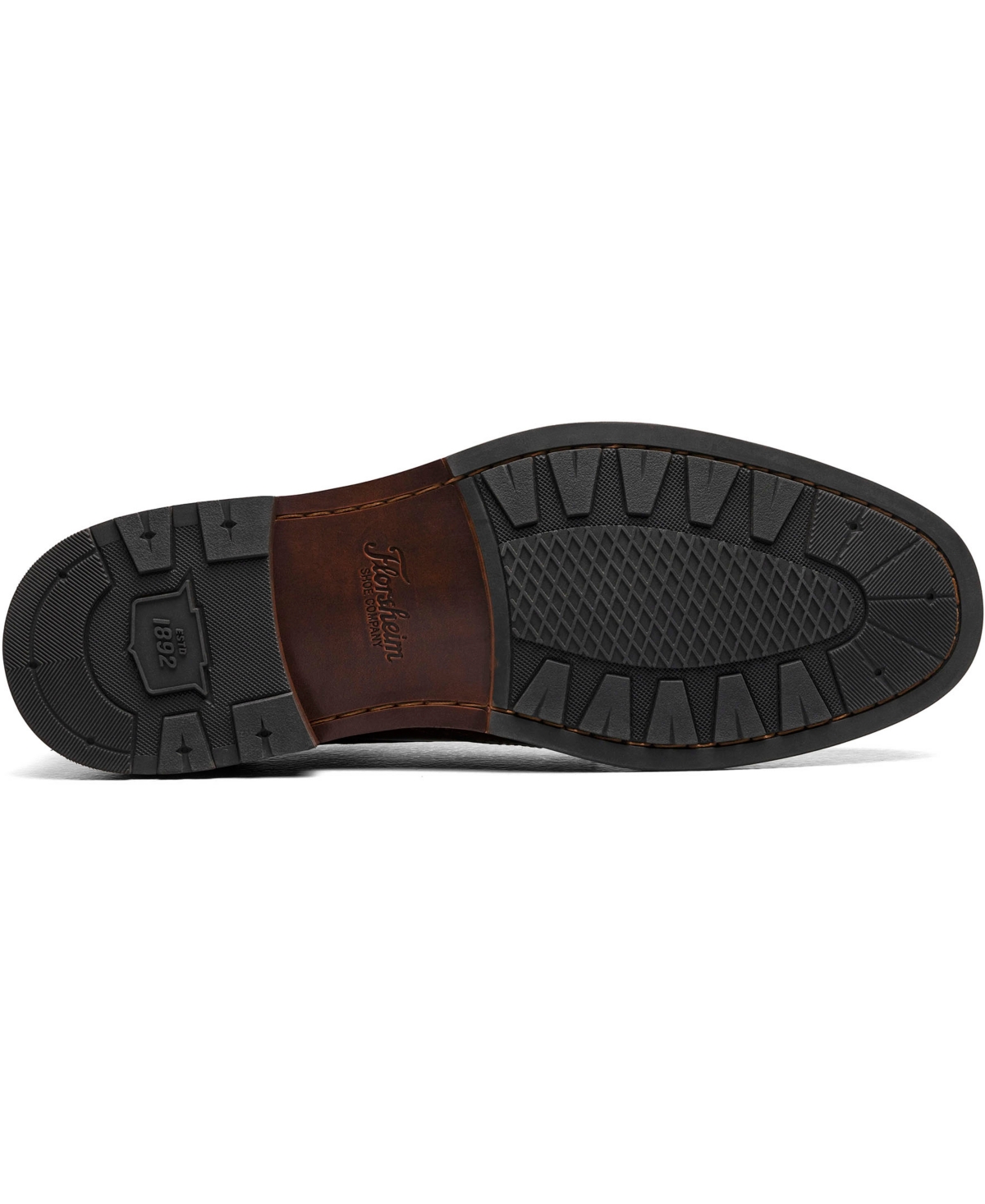 Florsheim Anthem Wingtip Blucher In Brown
