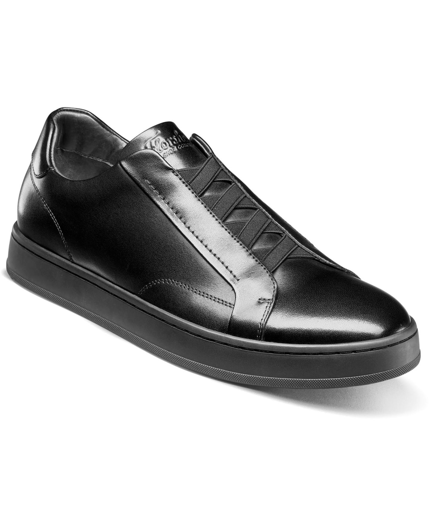 Мужские кроссовки Florsheim Monopoli Elastic Lace To Toe, цвет: Чёрный — фото 1