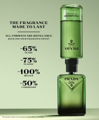 Prada Mens Paradigme Eau De Parfum Fragrance Collection In Transparent