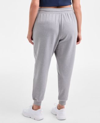 Plus Size Relaxed High-Rise Fleece Joggers, Macy's Exclusive 