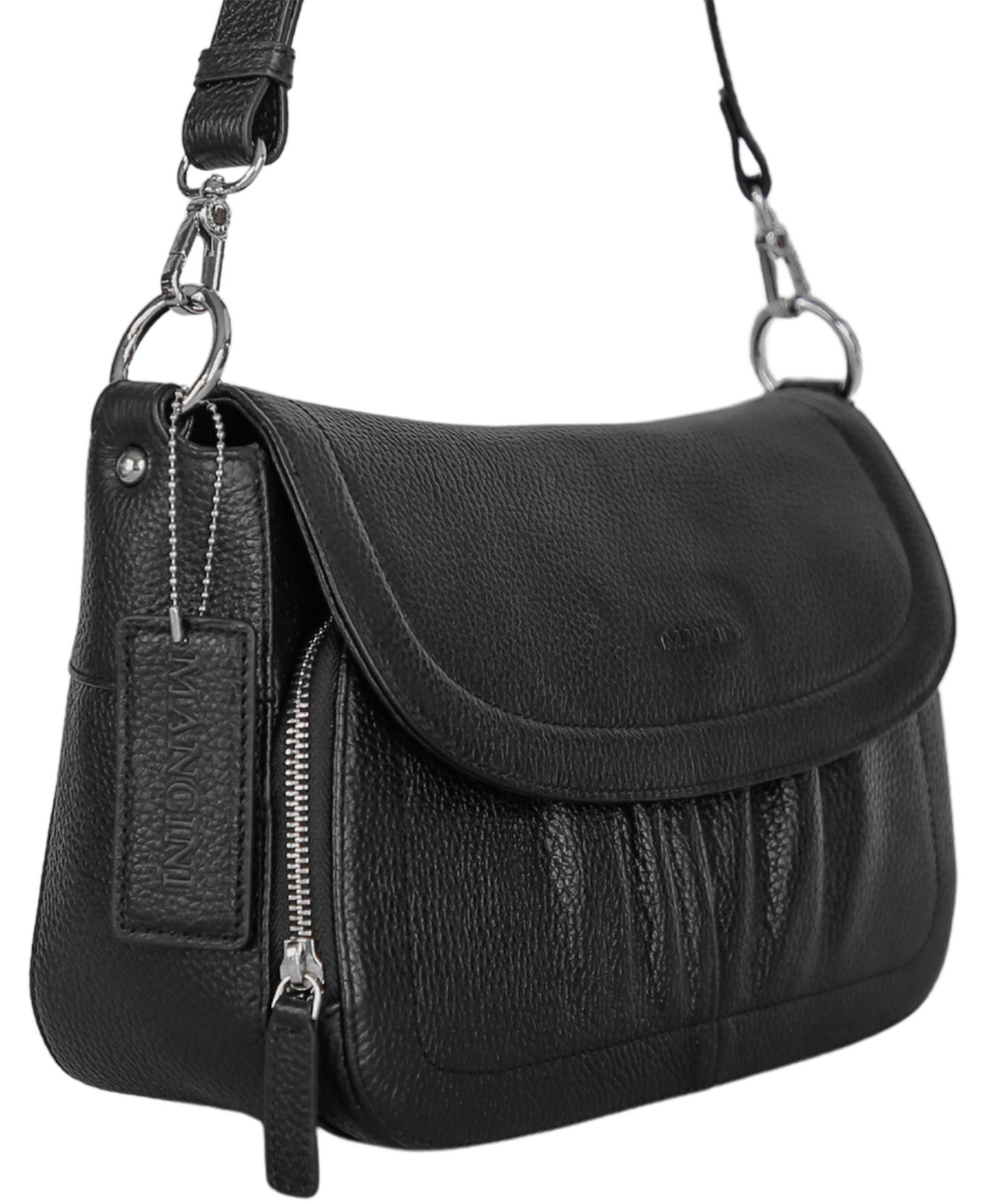 Женская сумка Mancini Charlotte Mini Organizer Crossbody, цвет: Чёрный — фото 4