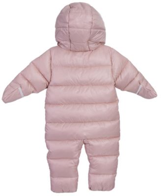 Baby Girls Faux Fur Pram Snowsuit