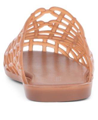 Women's Sea-Glass Caged Jelly Mules
