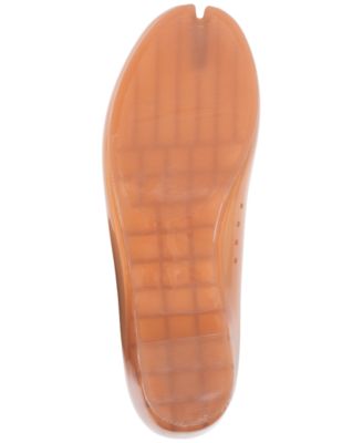 Women's Fixed Split-Toe Jelly Flats