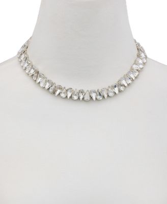 Faceted Crystal Collar Necklace
