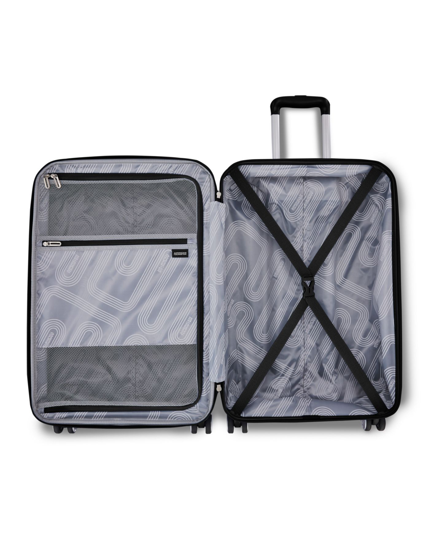 Чемодан American Tourister Stratum 3.0 Carry-On Hardside Spinner, цвет: Чёрный — фото 4