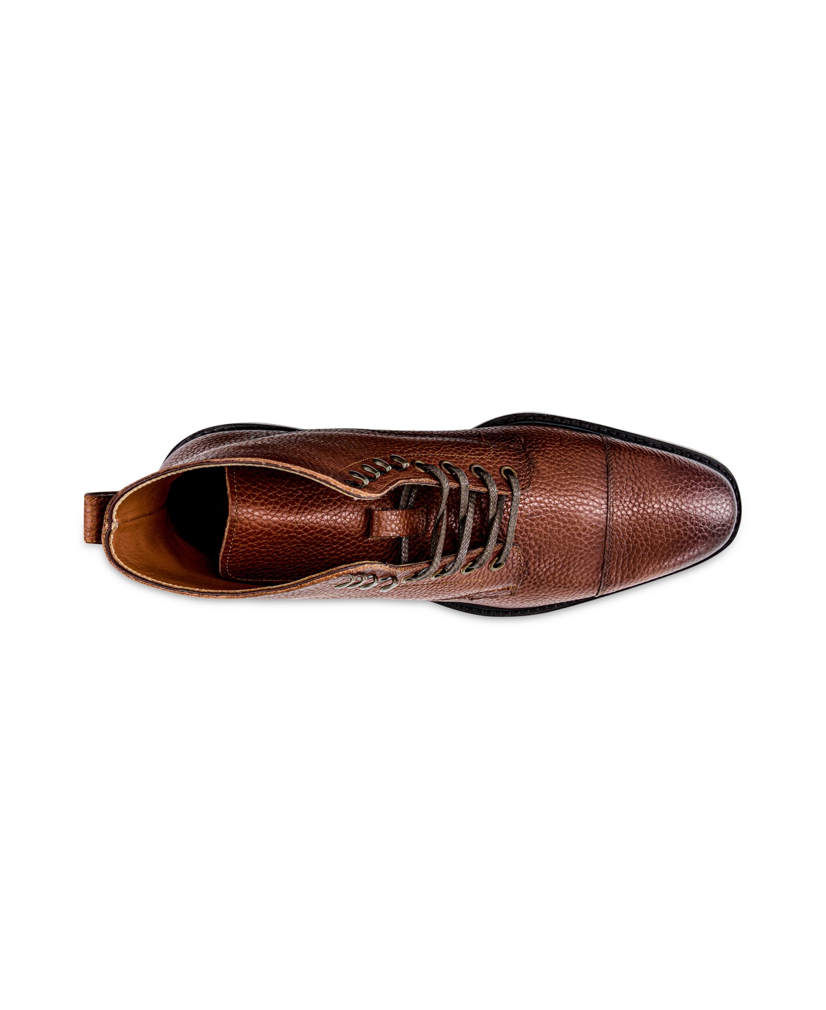 Anthony Veer Pembroke Cap-toe Boot In Brown