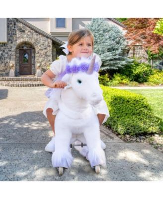 Ride-on Unicorn Purple Model X Size 3 for 3-4 Years