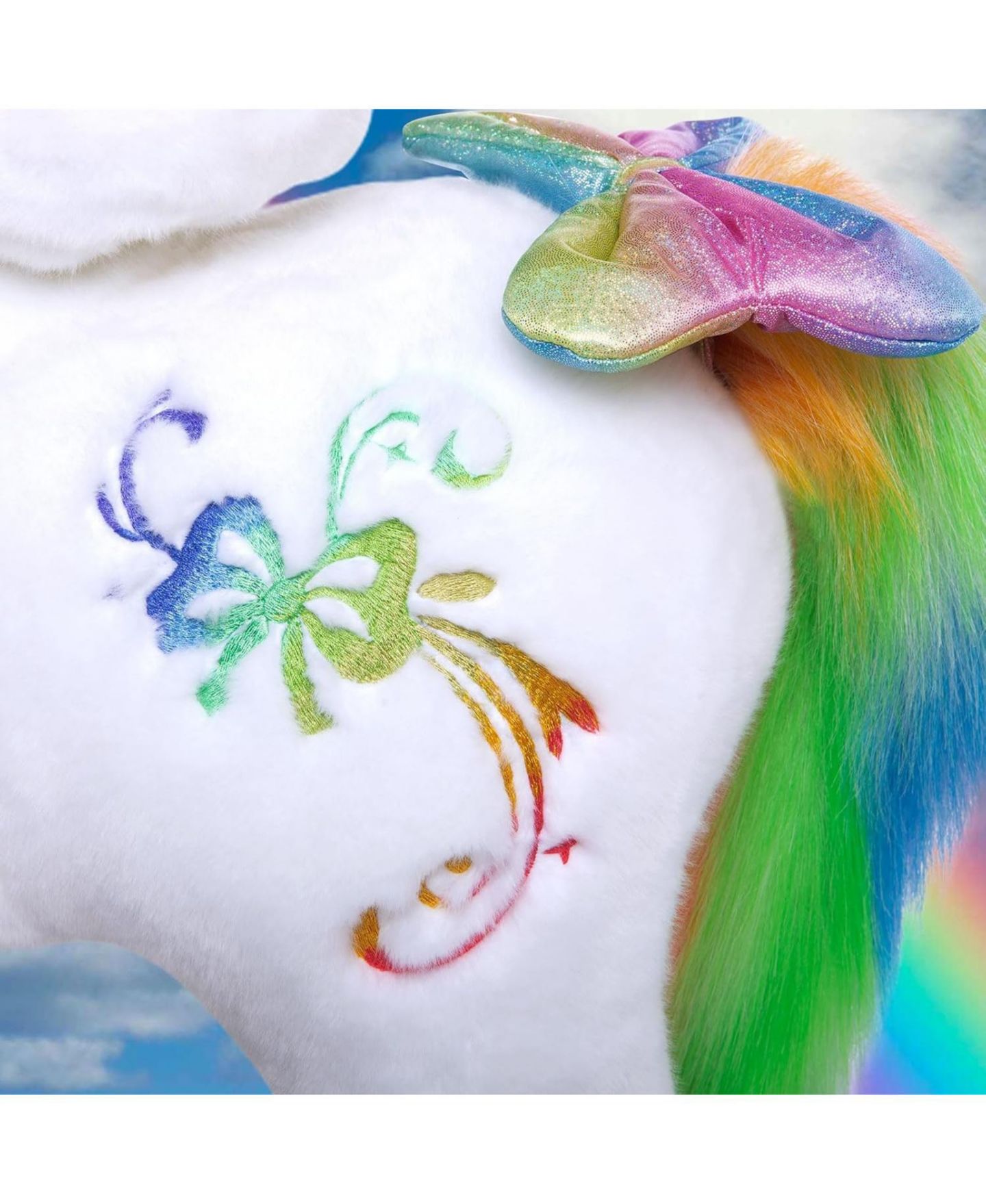 Детская игрушка PonyCycle Model X Rainbow Unicorn Ride-On Toy, Ages 3-4, цвет: Разноцветный — фото 5