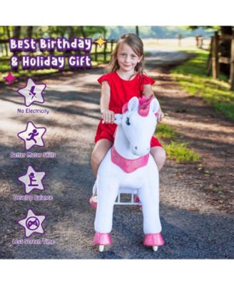 Ride-on Unicorn Pink Model E Size 4 for 4-7 Years
