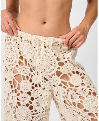 Women's Pull On Crochet Pant