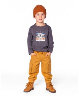 Boy Mid-Season Knit Hat Brown Pecan - Toddler|Child