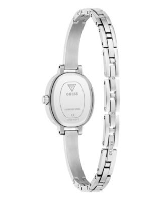 Women's Silver Tone Analog Watch, 21mm