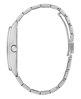 Men's Silver Tone Multi-function Watch, 38mm