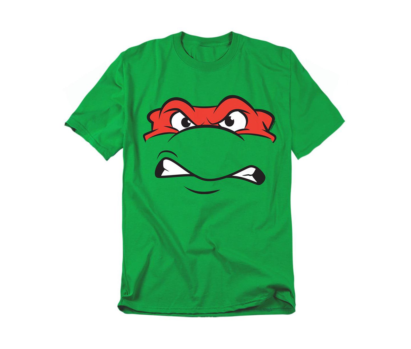 Мужская футболка Teenage Mutant Ninja Turtles Raphael Angry, цвет: Зелёный — фото 1