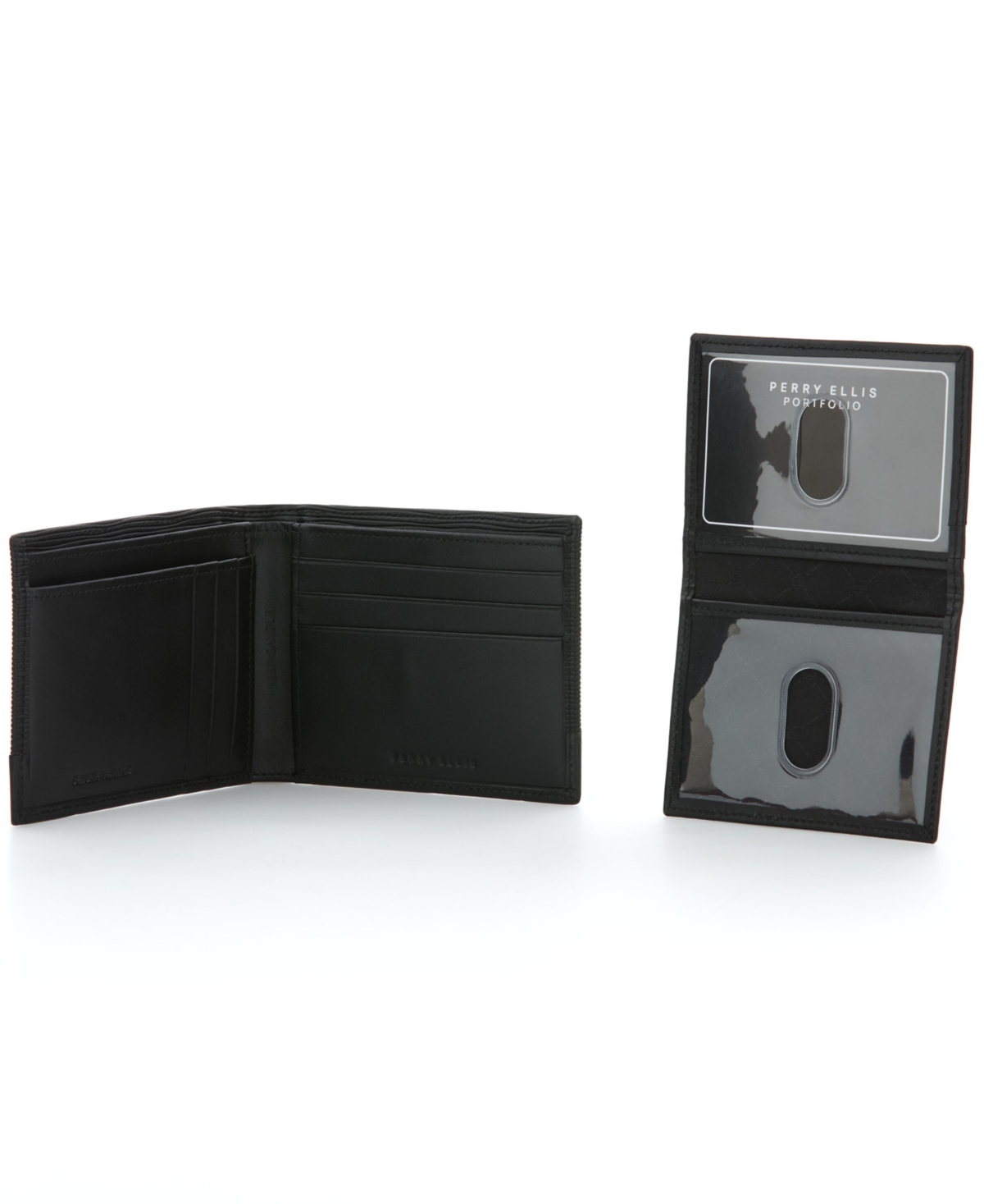 Perry Ellis Portfolio Men's Leather Passcase Wallet