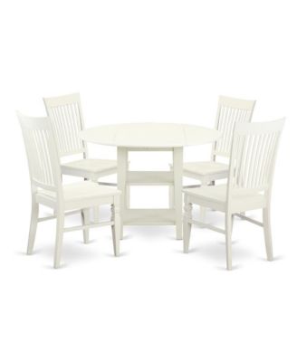 Dining Room Set Linen White