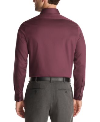 Calvin Klein Men's Steel Plus Slim Fit Dress Shirt