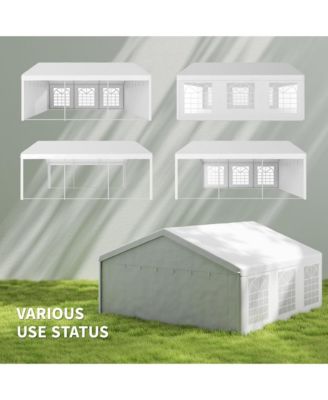 20' x 20' Heavy-duty Large Wedding Tent with Sidewalls,