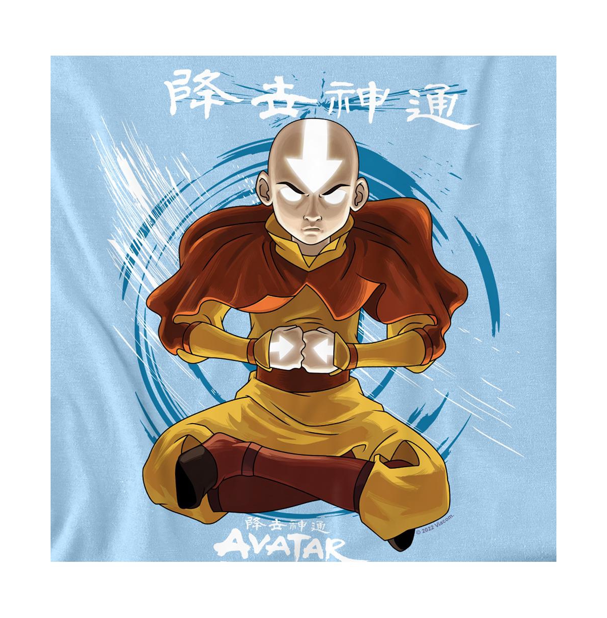 Logovision Men's Avatar The Last Airbender Power Of Air T-Shirt
