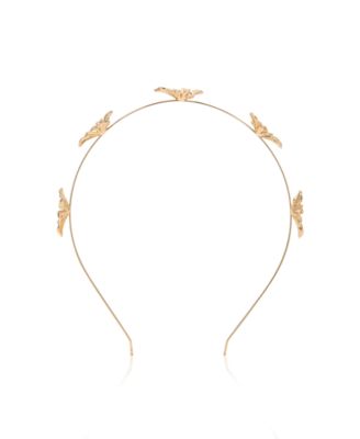 Gold Tone Petals Headband