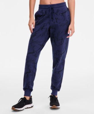 Women's Printed Fleece Jogger Pants, Macy's Exclusive