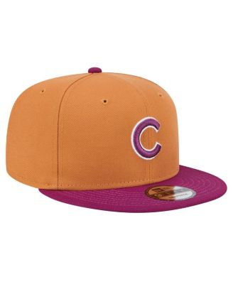 Men's Brown/Purple Chicago Cubs Color Pack Two-Tone 9FIFTY Snapback Hat