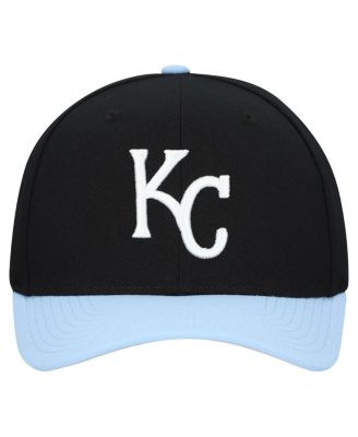 Men's and Women's Black Kansas City Royals Basic Coop Pro Adjustable Hat