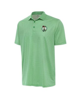Antigua - Men's Kelly Green/White Boston Celtics Rings Polo