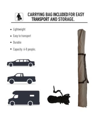 Hexagon Pop Up Party Tent Gazebo w/ Netting, 12' x 12',