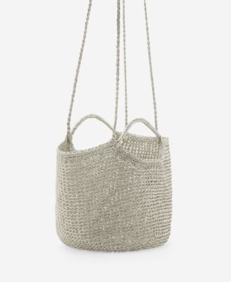 Women's Mini Woven Crossbody Bag