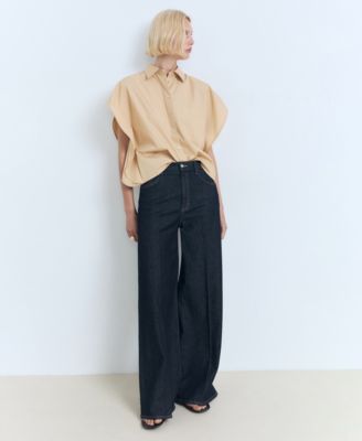 Women's Oversized Short-Sleeved Shirt