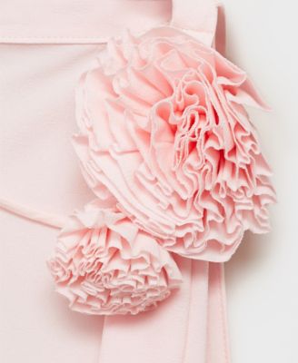 Women's Flower Detail Draped Blouse