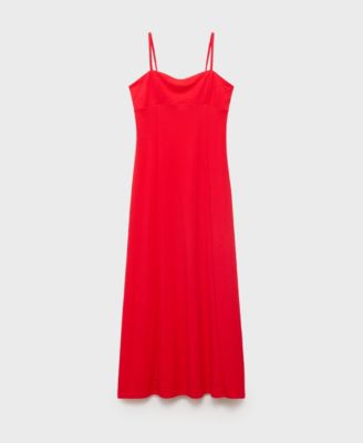 Women's Bow on the Back Midi Dress