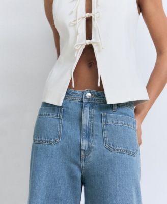 Women's High-Rise Wide Leg Jeans