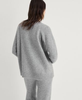 Women's Round-Neck Knitted Sweater